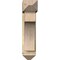 Ekena Millwork Westlake Arts and Crafts Rough Sawn Bracket w/ Offset Brace, Douglas Fir, 8"W x 26"D x 34"H BKT0806X26X34WTL03RDF - alternate 2